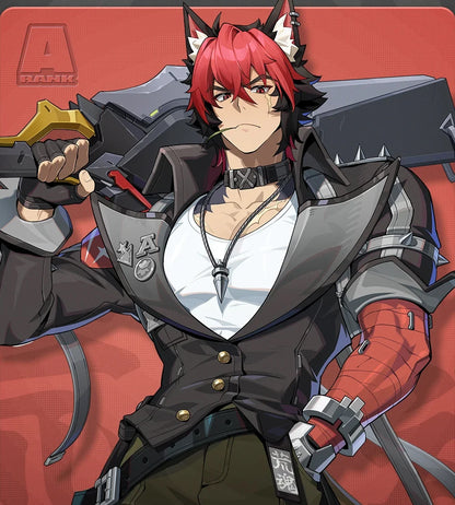 Zenless Zone Zero Komano Manato Cosplay Costume Wig Uniform Ears Spook Shack Halloween Party for Women Men Girls Role Play Props