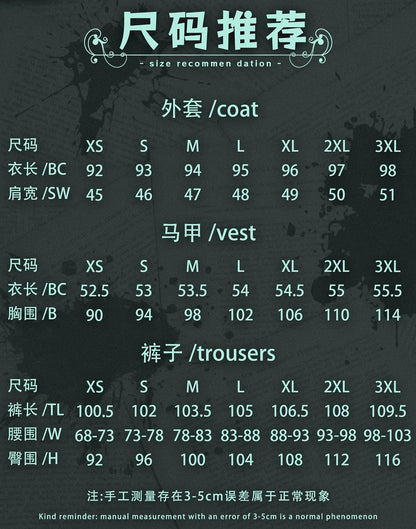 Identity V Art Dealer Cosplay Costume Wig Knight Richard Sterling Uniform Glasses Hat Roy Ramit Halloween Party for Women Men