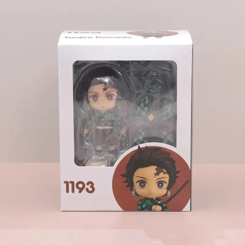 Tomioka Giyuu Anime Demon Slayer:Kimetsu no Yaiba Figurine Tokitou Muichirou Action Figures PVC q-version Collection Model Toys