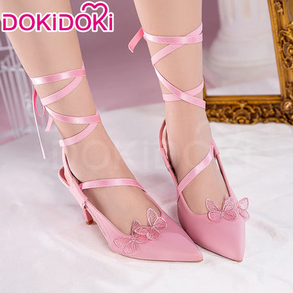 Dreamy Heart Heroine MC Hunter Cosplay Shoes Game Love and Deepspace DokiDoki Women Hunter Cosplay Beach Shoes Rafayel Cosplay