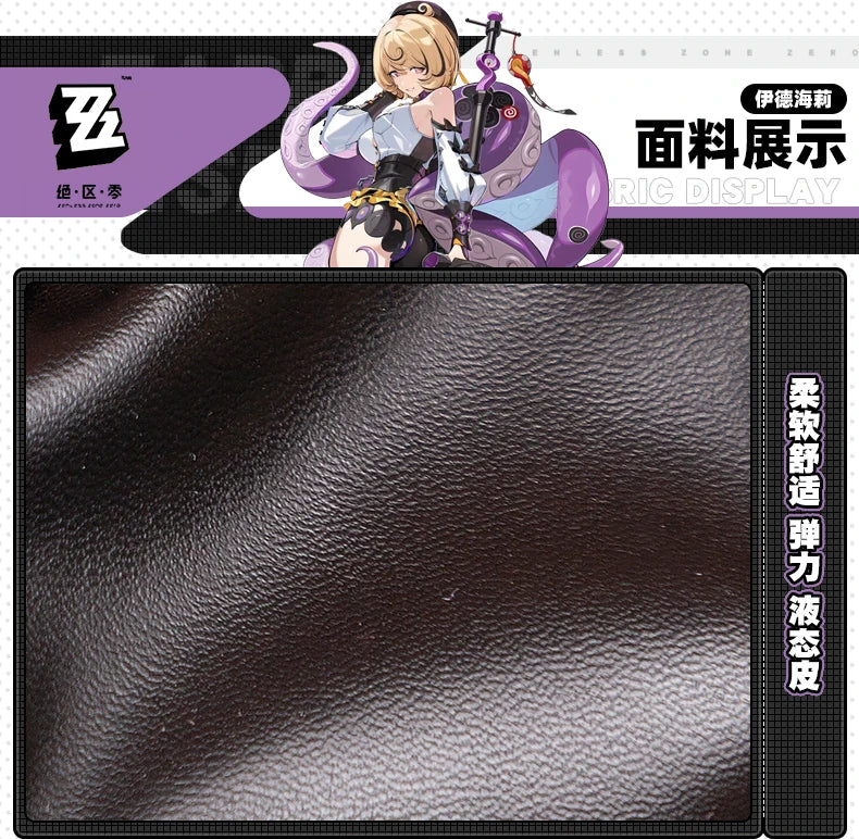 Zenless Zone Zero Yidhari Cosplay Costume Wig Uniform Hat Outfit Spook Shack Halloween Party for Women Girl Carnival Prop iCoser