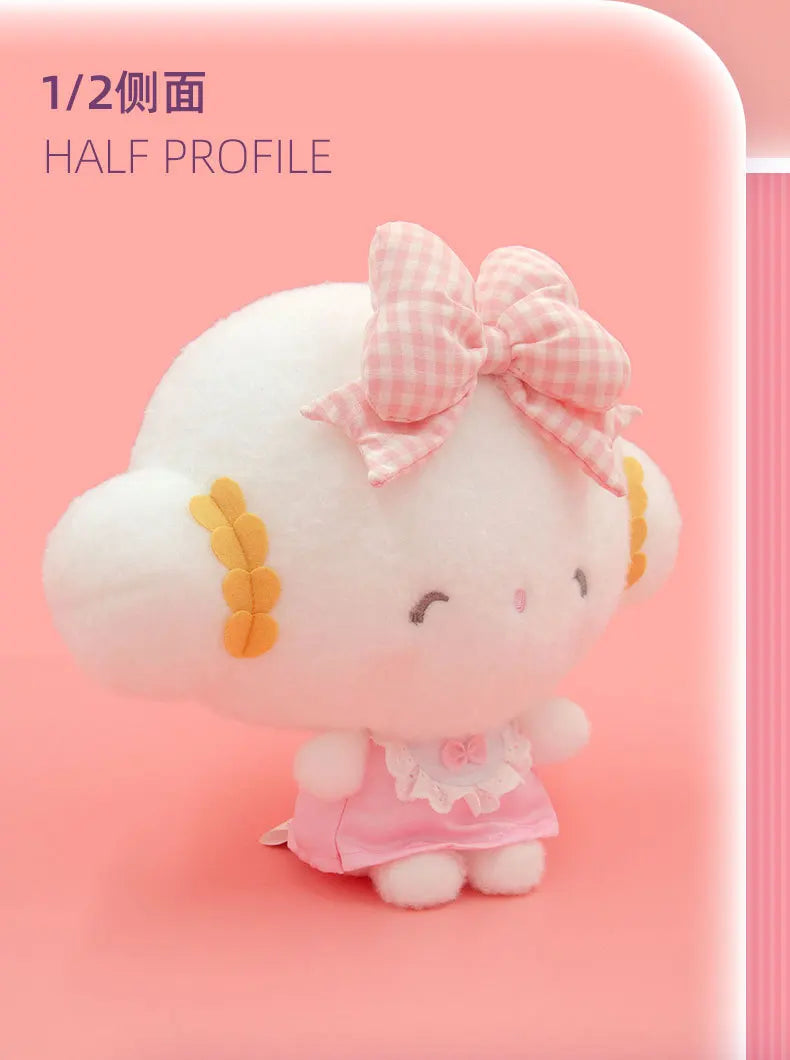 Sanrio New Kawaii Cute Cogimyun Kogimyun Plush Keychain Kids Stuffed Plush Toys Small Pendant Birthday Gifts For Children Girls