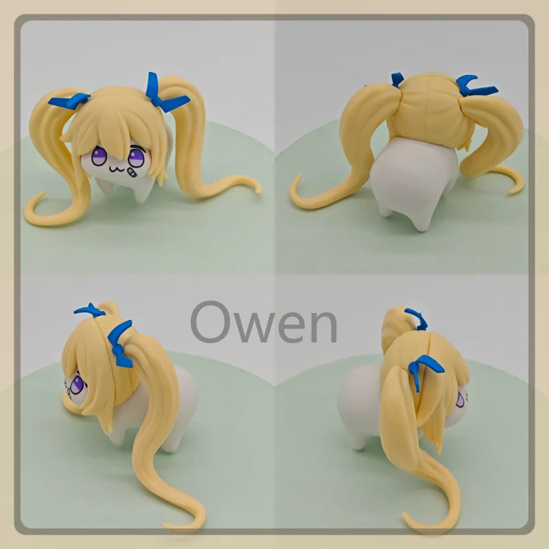 Mobile Games Anime NIKKE：The Goddess of Victory mini Figurine cute Doro Action Figure Q Version PVC Model Toy Birthday Doll Gift