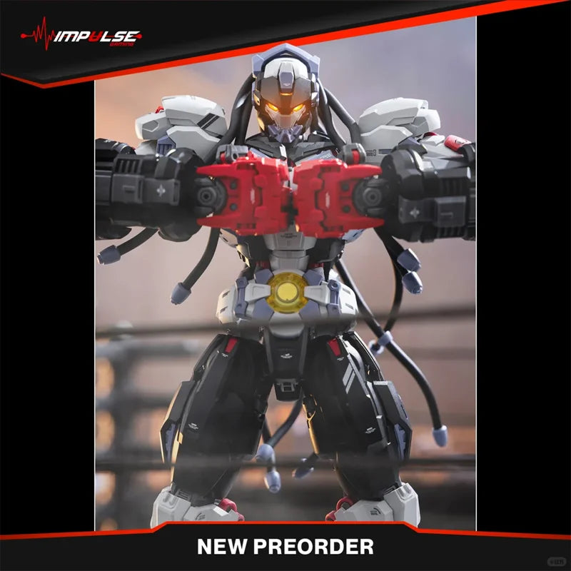 Moline Official Licensed Transcend Zero Wave 3 Boxer Baki Assembled Model Kit Room Decor Collectible Gift For Boys Movable Model