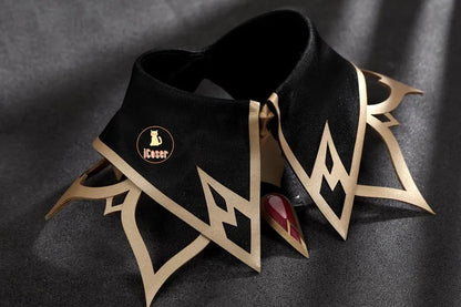 Genshin Impact Sandrone Cosplay Costume Wig Marionette Dress Headwear Eleven Fatui Harbingers Halloween Women Girls Role Play