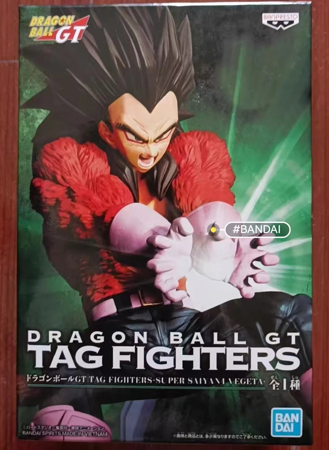 Bandai In Stock Banpresto Original Dragon Ball Gt Tag Fighters Son Goku Vegeta Iv Anime Figures Action Model Boxed Toys Gifts