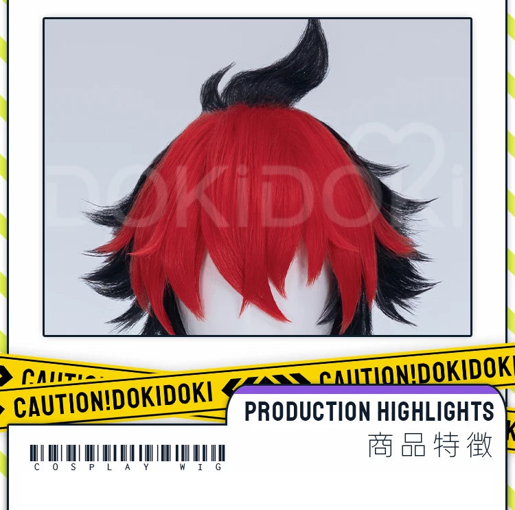 IN STOCK Komano Manato Lighter Wig Game Zenless Zone Zero Cosplay DokiDoki 32cm Short Hair ZZZ Sons of Calydon Cosplay Free Wig
