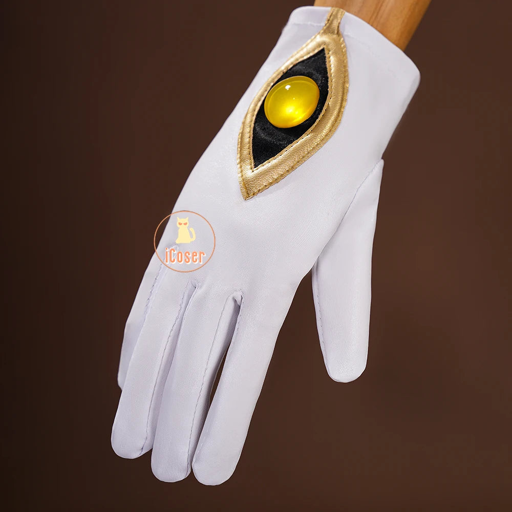 Anime Code Geass Suzaku Kururugi Cosplay Costume Wig Knight of Zero Uniform Long Cloak Halloween Party Women Men Props iCoser