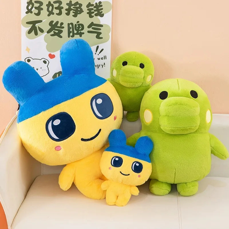 40/50/70cm Big Size Tamagotchi Kawaii Anime Plush Stuffed Doll Cartoon Room Decoration Plushies Children's Pillow Holiday Gift