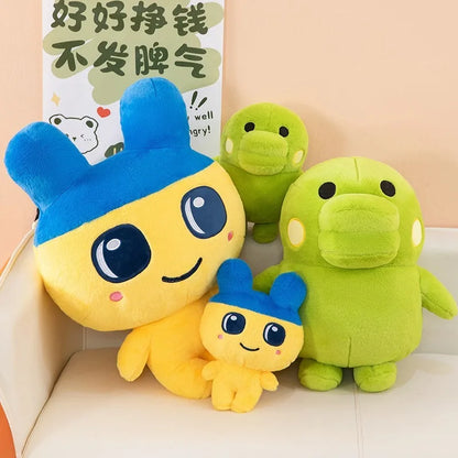 40/50/70cm Big Size Tamagotchi Kawaii Anime Plush Stuffed Doll Cartoon Room Decoration Plushies Children's Pillow Holiday Gift