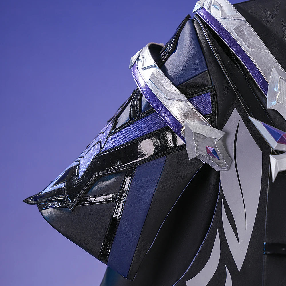 Genshin Impact Kyryll Chudomirovich Flins Cosplay Costume Wig Uniform Outfit Carnival Halloween Party for Women Men Role Play