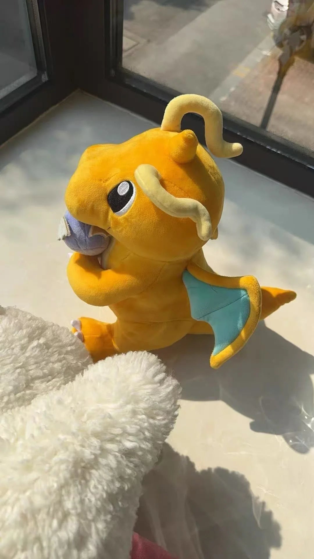 Pokemon Pikachu Plush A Late Bloomer Dragonite Doll Tyranitar Larvitar Toy Pupitar Dratini  Dragonair Soft Gift For Children