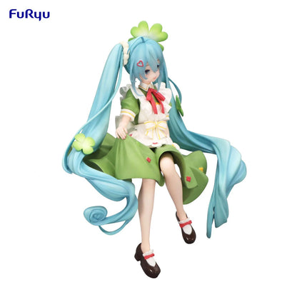 Bandai Hatsune Miku Flower Fairy Four-Leaf Clover 15CM PVC Model