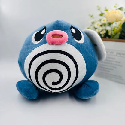 15/25cm Cartoon Poliwag Pokemon Plush Toys Poliwhirl Pokémon Plushie Ornament Kawaii Doll Stuffed Gift for Kid Birthday Xmas