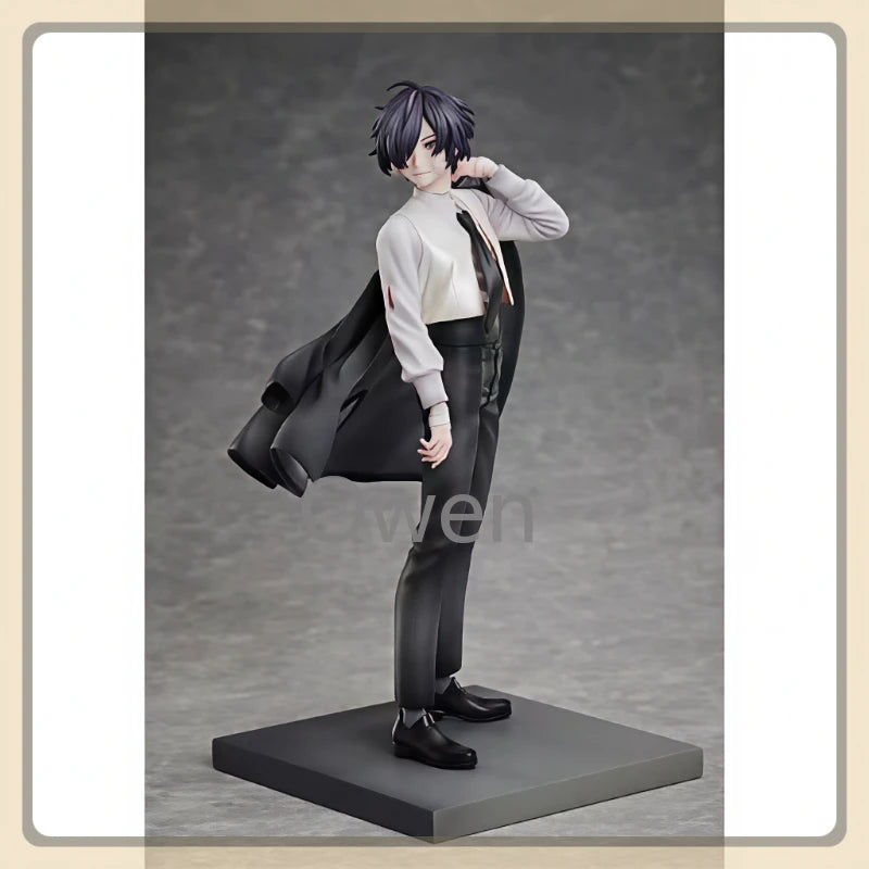 Anime 20CM Dazai Osamu Figurine Bungo Stray Dogs 22CM Nakajima Atsushi Figures PVC Standing Model Collection Toys Birthday Gifts