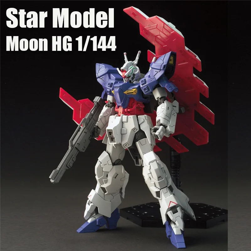 In Stock Star Model Moon HG 1/144 Toys AMS-123X-X HGUC Assembly Action Figures Robot Plastic Model Kits Mecha Kids Gift