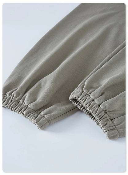 ZODF New Men Heavy Weight 440gsm Solid Sweatpants Unisex Loose Basic Casual Comfortable Sport Pants Joggers Streetwears HY0628