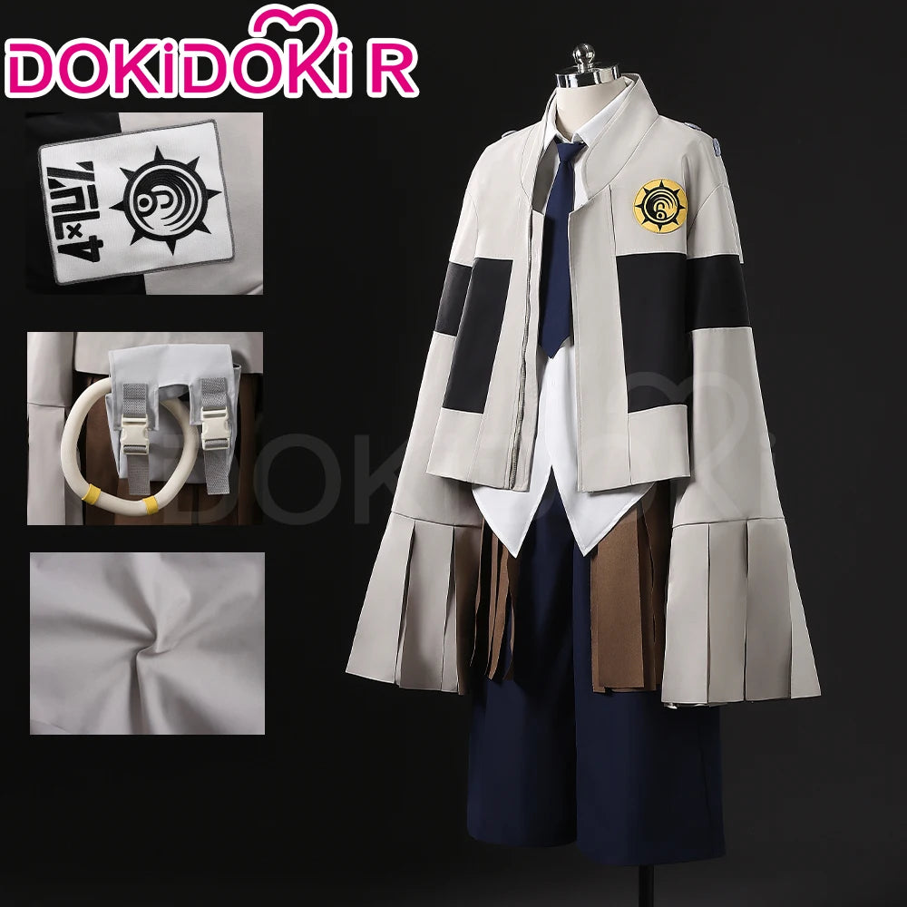 Tamsy Caines Cosplay Anime Gachiakuta【XS-3XL】DokiDoki-R Women Men White Costume Tamsy Caines Cosplay Suits Plus Size