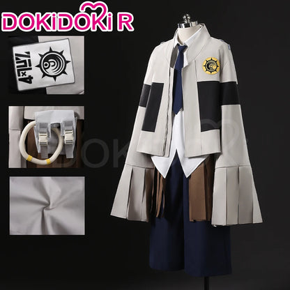 Tamsy Caines Cosplay Anime Gachiakuta【XS-3XL】DokiDoki-R Women Men White Costume Tamsy Caines Cosplay Suits Plus Size