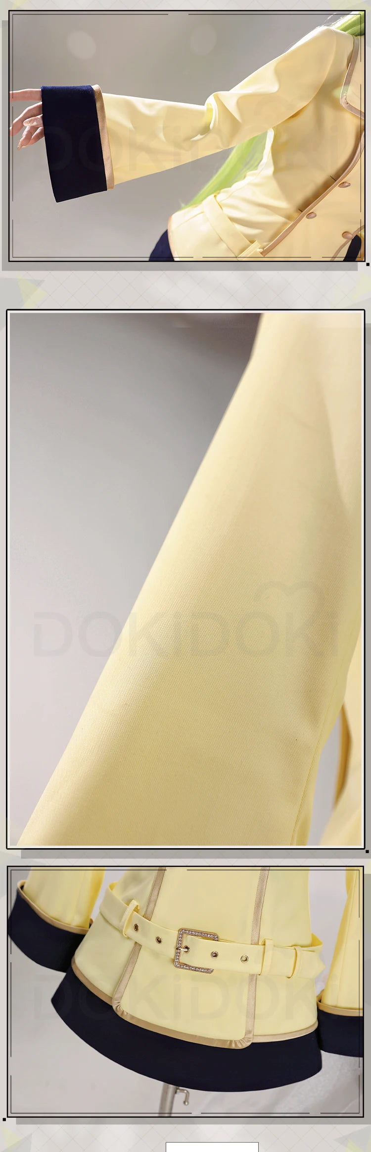 IN STOCK C / Kallenn Cosplay Costume Anime Cosplay DokiDoki-R Lelouchh C Cosplay Women Cute School Uniform Costume