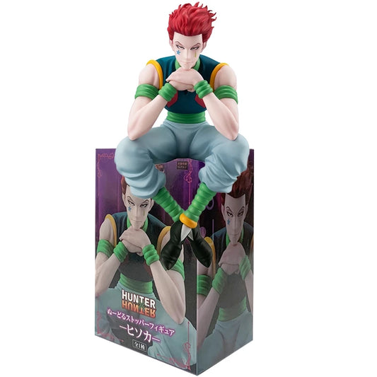 14cm Hunter×Hunter Anime Figure Phantom Troupe Hisoka Action Figure Noodle Stopper Room Decoration Noodle Stopper PVC Model Toys