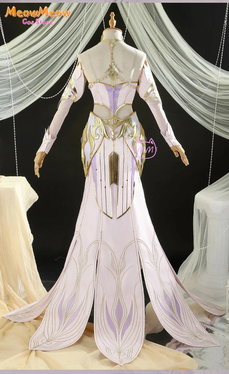 Soul Land Qian Renxue Cosplay Costume Set Polyester
