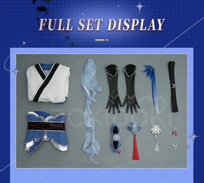 Jing Liu Doujin Cosplay Costume Game Honkai: Star Rail Cosplay DokiDoki-SR Jingliu Cosplay HSR Women Costume