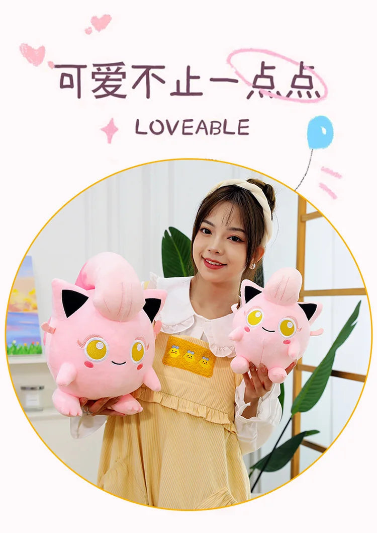 28/38/50CM Big Size Pokémon Scream Tail Plushies Cartoon Anime Stuffed Kawaii Ornament Comfortable Soft Doll Children's Toy Gift