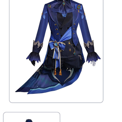 Genshin Impact Furina Cosplay Costume Set Polyester