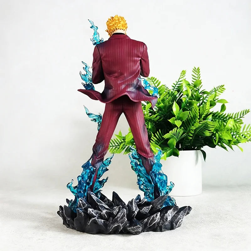 One Piece Tengai Sanji Cartoon Character Statue Handmade Anime Model Collectible Toy - 25cm