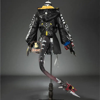 Zenless Zone Zero Orphie Cosplay Costume Wig Uniform Hat Headwear Ear Obol Squad Halloween Party for Women Girls Carnival iCoser