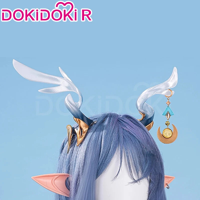 IN STOCK Lauma Aino Sandrone Wig Game Genshin Impact Cosplay Wig DokiDoki Nod-Krai Women Long Hair Free Wig Cap Halloween