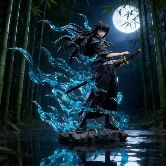 26cm Pvc Tokitou Muichirou Articulated Action Figure Anime Figure Gk Statue Model Collectible Toy Figurine Desktop Ornament Kids