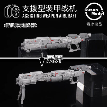 SUSAN Model RX-93 V RG 1/144 RX-93-ν2 Hi V ASSISTING AIRCRAFT AWA HWS Assembly Model Kit Toy Accessories Package Gift