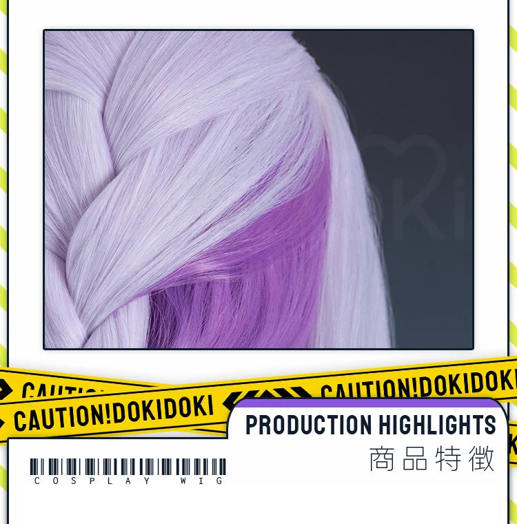 IN STOCK Castorice Cosplay Costume Game Honkai: Star Rail 【S-2XL】DokiDoki-SR HSR Castorice Purple Dress Halloween Costume