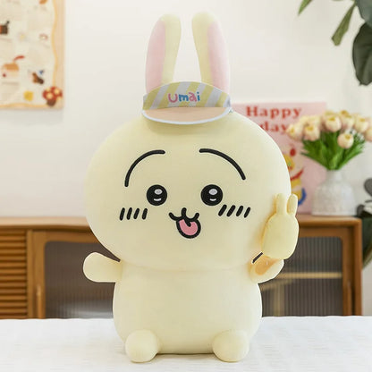 45/55/65cm Big Size Chiiwanime Plush Stuffed Doll Kawaii Room Decoration Hachiware Plushies Pillow Ornaments Holiday Gifts
