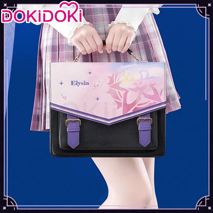 Sunday Elysia Doujin Bag Game Honkai Star Rail DokiDoki Sunday Cosplay Props School Bag HSR Itabag Halloween