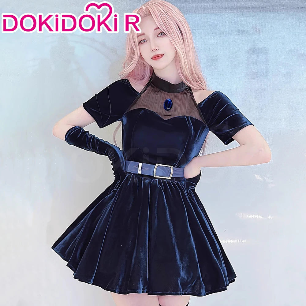 Mizi Cosplay Costume Anime Alien Stage Cosplay【XS-3XL】DokiDoki-R Women Christmas Cute Dress Costume Mizi Cosplay Plus Size
