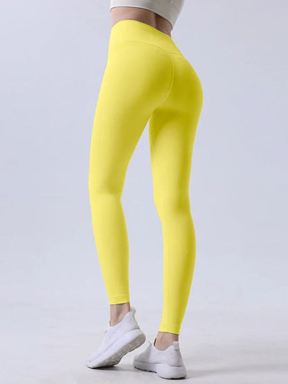 Hot Sale Women’s High Waisted Hip Lifting Yoga Leggings Breathable Fitness Running Cycling Pants