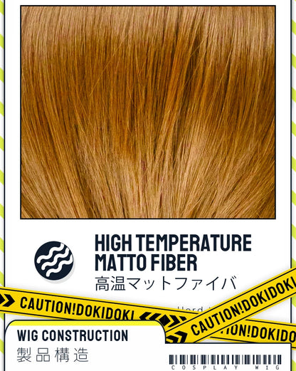 Ishaa Ekkoo Maddiee Aniviaa LeBlancc Cosplay Wig Game Anime DokiDoki Women Men Short Hair Ishaa Cosplay Free Wig Cap