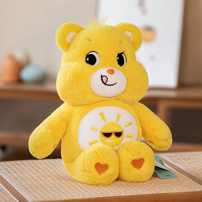 Rainbow Bear Plush Cute Anime Teddy Bear Toy Big Size Stuffed Doll Soft Cushion Kawaii Room Decor Pillow Xmas Gifts