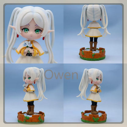 Cute Frieren Anime Figurine Frieren:Beyond Journey's End Beautiful Girl Action Figures PVC Collection Decoration Model Toy Gifts