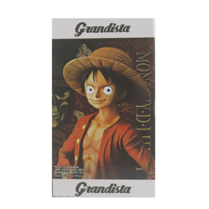 Hot 28cm  One Piece Anime Figure Confident Smiley Luffy Three Form Face Changing Doll Action Figurine Model Toys  Kits