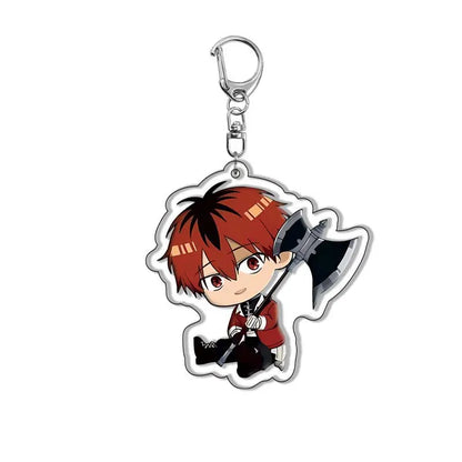 Frieren Keychain Anime Frieren Beyond Journey's End Himmel Stark Fern Cosplay Key Chain Backpack Pendant Girls Kid Birthday Gift