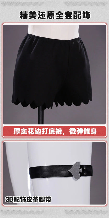 Zenless Zone Zero Ukinami Yuzuha Cosplay Costume Wig Skirt Sweater Uniform Backpack Headwear Spook Shack Halloween Party Women