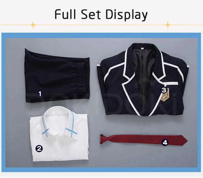 Kiriko Yuuki Asuna Cosplay Costume Anime Sword Art Online【XS-2XL】DokiDoki-R School Uniform Kiriko Cosplay