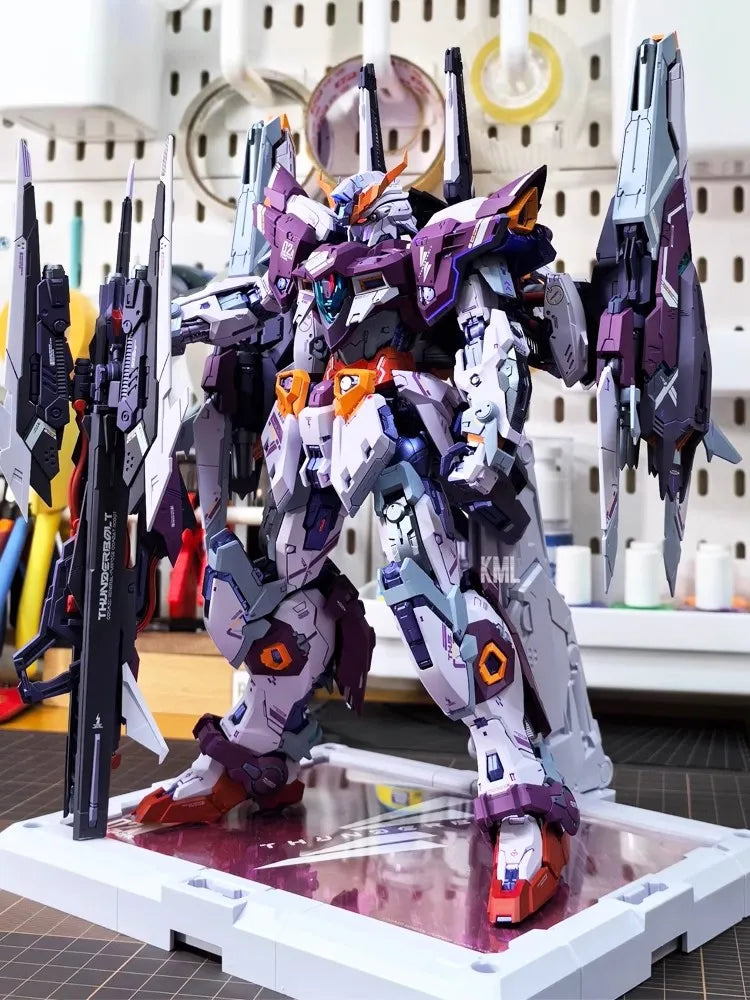 THUNDERBOLT THB-02A Series Alloy Die Casting Frame Action Figure Mecha Warrior Desktop Decor Robot Assembly Model GK Toy Gift