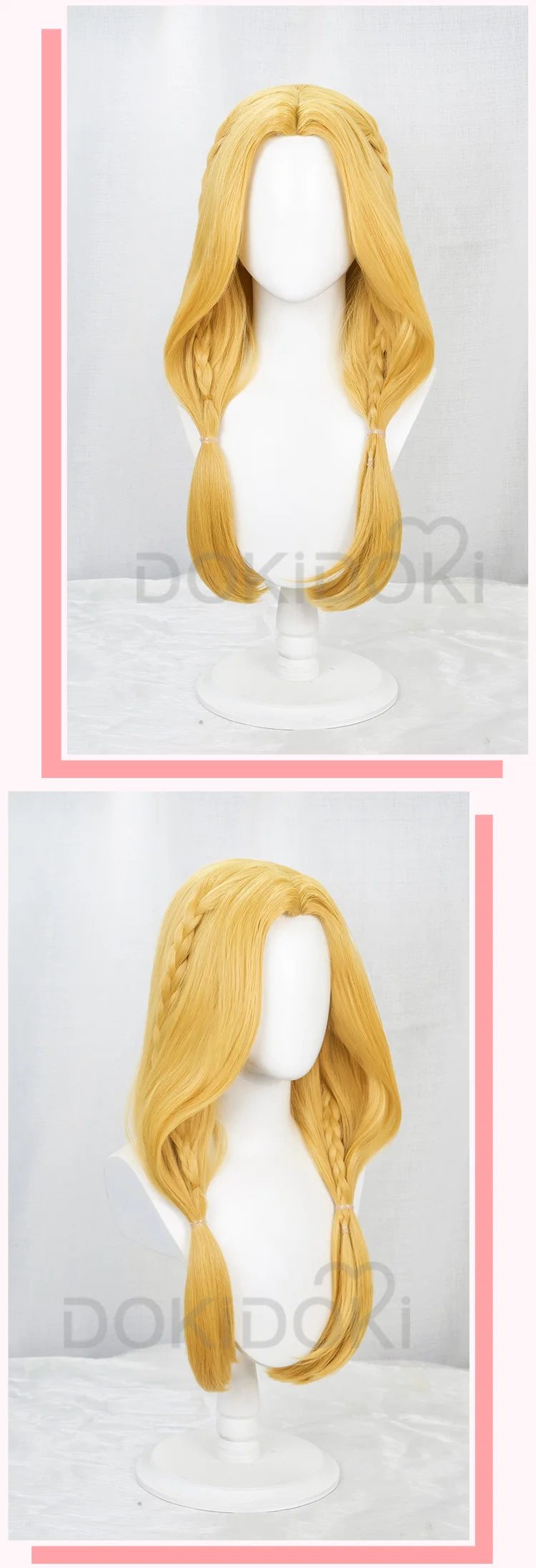 IN STOCK Marcille Donato Wig Anime Delicious in Dungeon Cosplay Wig DokiDoki Women Yellow Long Hair Heat Resistant Free Wig Cap