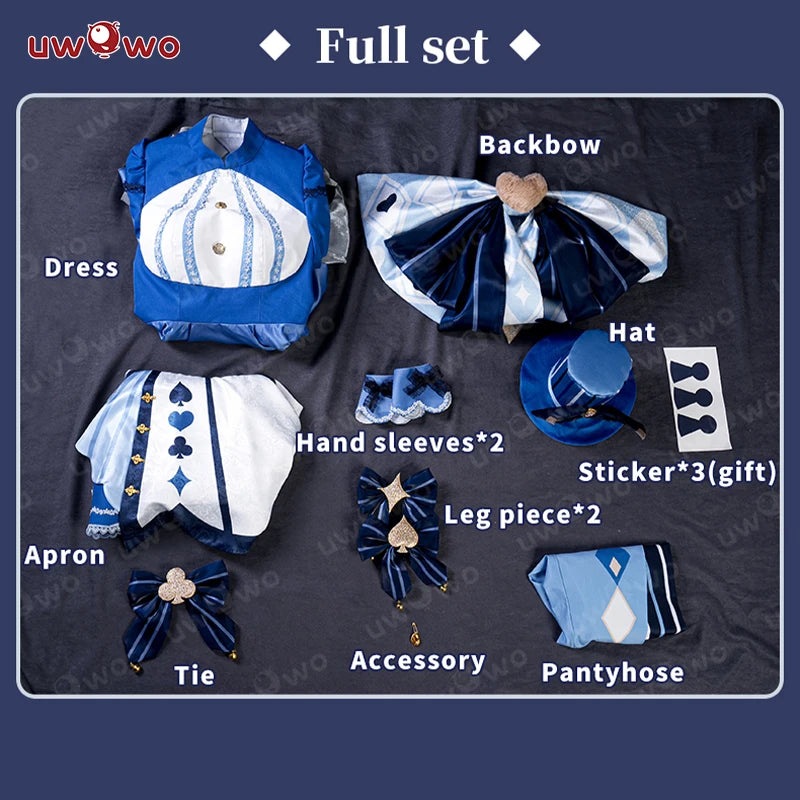 LAST BATCH UWOWO Furina Cosplay Game Genshin Impact Fanart Furina Wonderland Cosplay Costume Halloween Costume