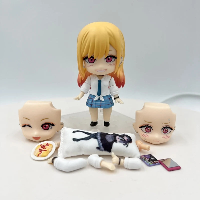 10cm #1935 Kitagawa Marin Anime Figure Kawaii Girl JK Clothing Action Figure Marin Kitagawa Collectible Model Doll Toys